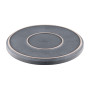 Тарілка Ardesto Fasano, 26см, кераміка, сірий темний (AR0326FDG)