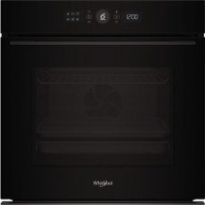 Духова шафа Whirlpool електрична, 73л, A+, дисплей, конвекція, телескопічні напрямні, чорний