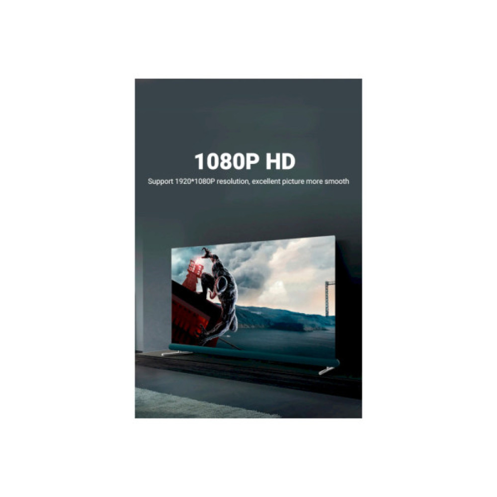 Кабель мультимедійний VGA 15M-15M 2.0m ferrite VENTION (DAEBH)