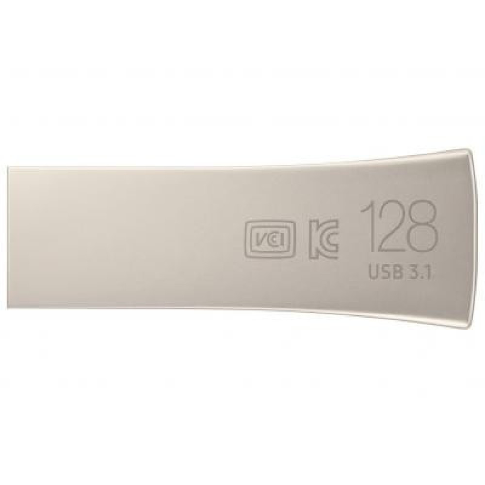 USB флеш накопичувач Samsung 128GB Bar Plus Silver USB 3.1 (MUF-128BE3/APC)