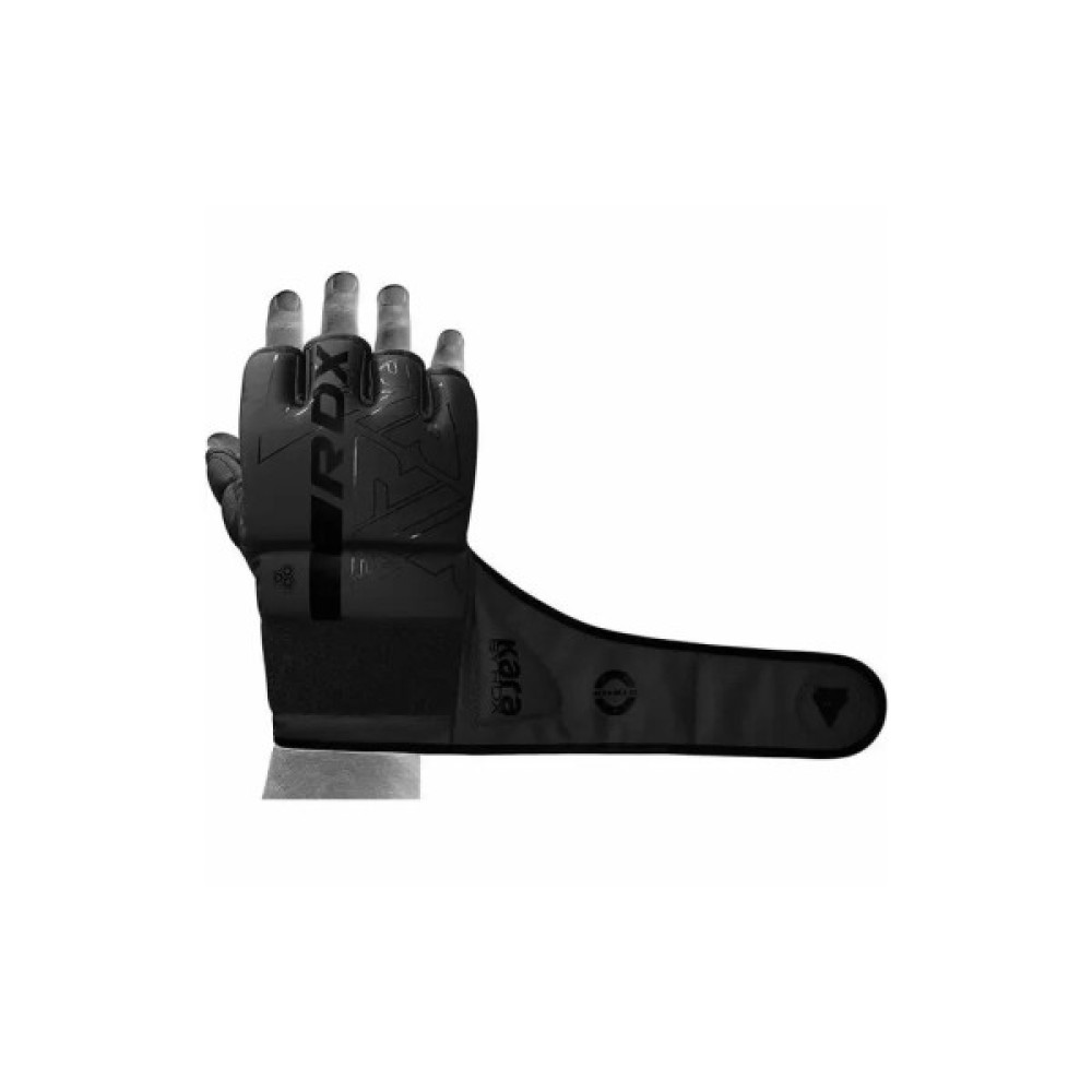 Рукавички для MMA RDX F6 Kara Matte Black Plus L/XL (GSR-F6MB-L/XL+)