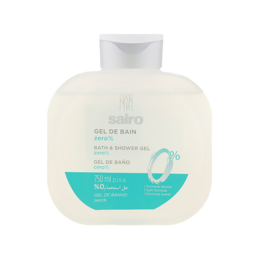 Гель для душу Sairo Bath And Shower Gel 0% 750 мл (8433295049324)