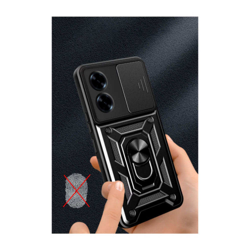 Чохол до мобільного телефона BeCover Military ZTE Blade A34 Black (712173)