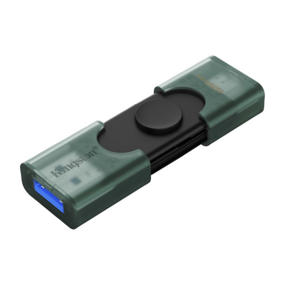 Накопичувач Kingston  128GB USB 3.2 Type-A + Type-C DT DuoG2