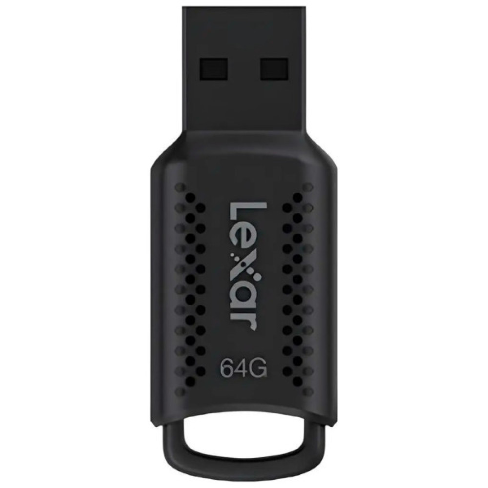 USB флеш накопичувач Lexar 64GB JumpDrive V400 Black USB 3.0 (LJDV400064G-BNBNG)