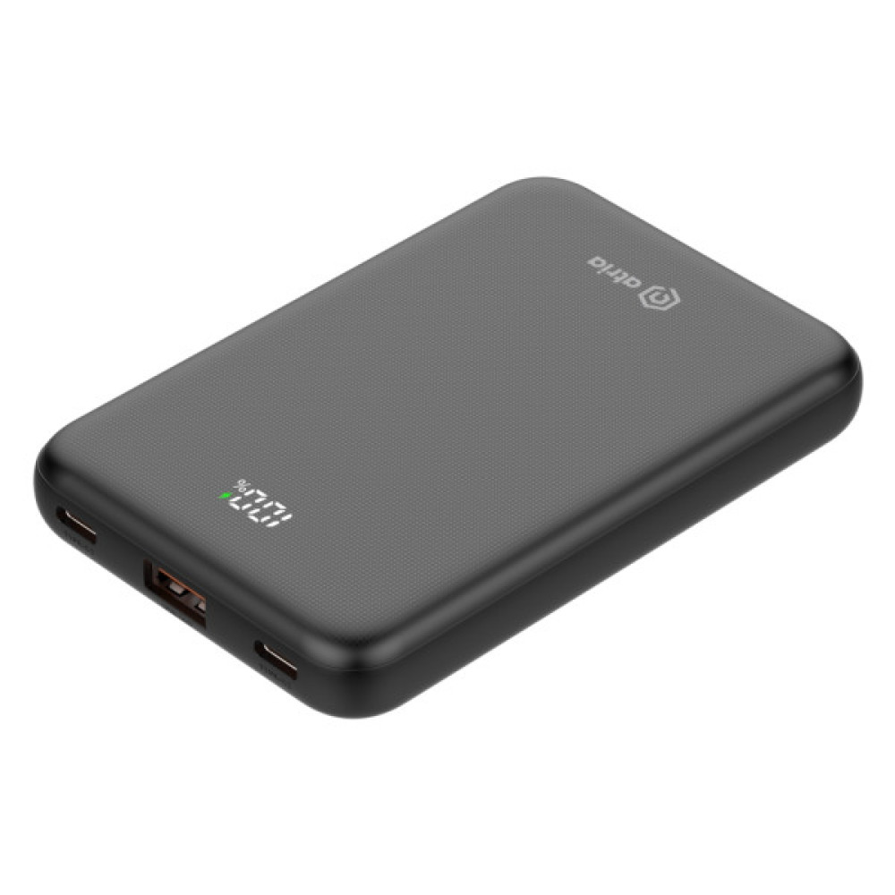 Батарея універсальна Atria 10000mAh, PD/22.5W, QC/3.0 (WPD-P91)