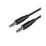 Кабель мультимедійний 3.5mm M to 3.5mm M 1.0m BL26 black BOROFONE (6941991122170)