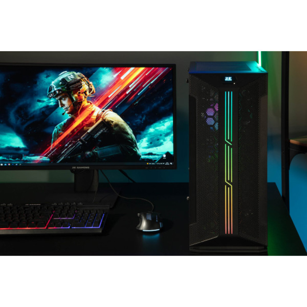 Комп’ютер персональний 2E Complex Gaming Intel i5-13400F, 16Gb, F512GB+1TB, NVD3060-8, H610, GH1, 500W, FreeDos