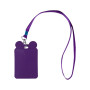 Бейдж Kite вертикальний на шнурку, фіолетовий (K24-296-1)