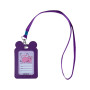 Бейдж Kite вертикальний на шнурку, фіолетовий (K24-296-1)