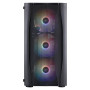 Корпус для ПК 1stPlayer X3-M-BK-4F1