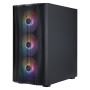 Корпус для ПК 1stPlayer X3-M-BK-4F1