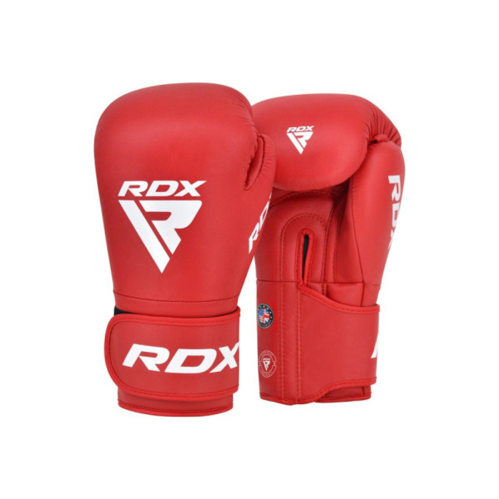 Боксерські рукавички RDX AS1 Red 12 унцій (BGR-AS1R-12OZ)