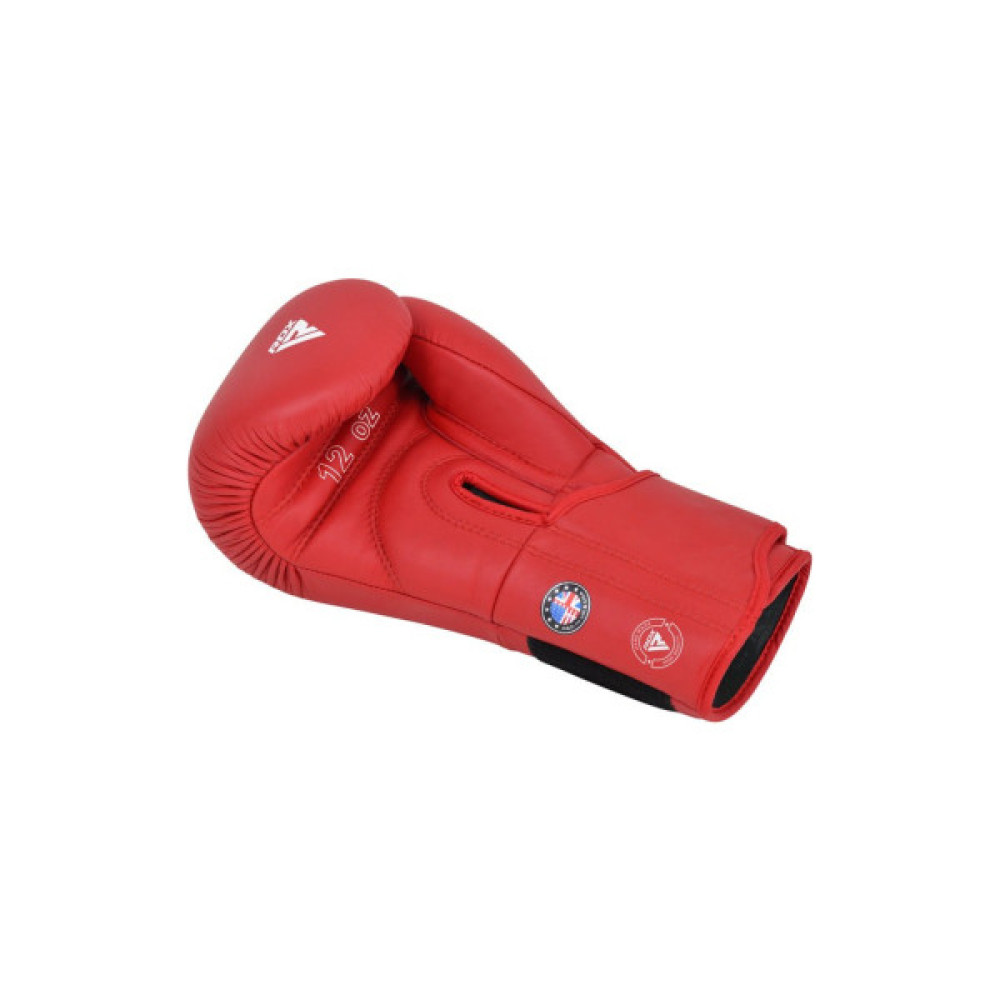 Боксерські рукавички RDX AS1 Red 12 унцій (BGR-AS1R-12OZ)