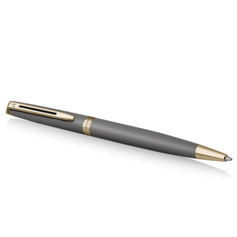 Ручка кулькова Waterman HEMISPHERE Metallic Stone Grey GT BP (22 091)