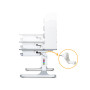Парта Mealux Edmonton Multicolor Grey з полицею (BD-610 W/МС + G с полкой) Парта Mealux Edmonton Multicolor Grey з полицею (BD-610 W/МС + G с полкой)