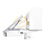 Парта Mealux Edmonton Multicolor Grey з полицею (BD-610 W/МС + G с полкой) Парта Mealux Edmonton Multicolor Grey з полицею (BD-610 W/МС + G с полкой)