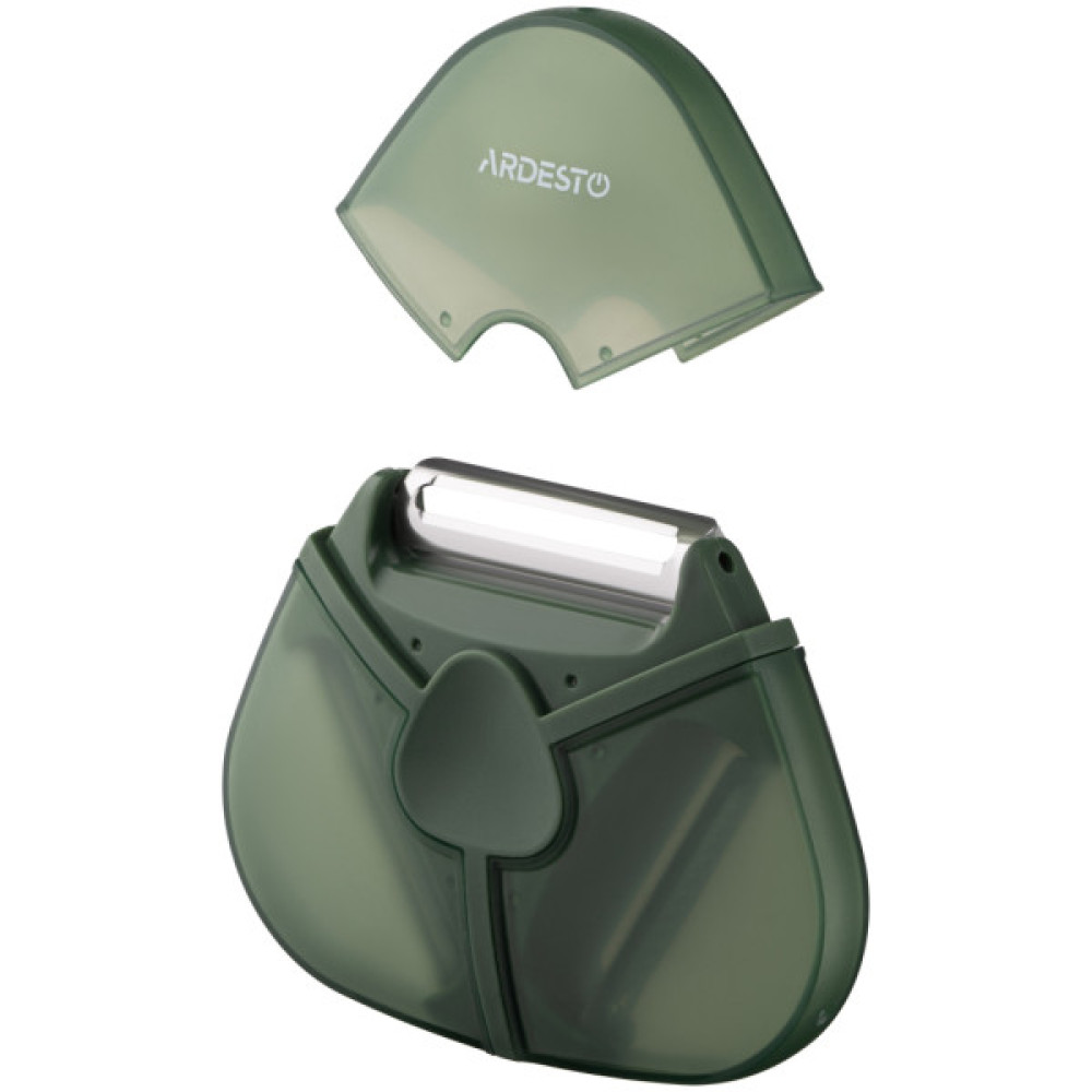 Овочечистка Ardesto Gemini, нержавіюча сталь, пластик, зелений (AR2169PG)