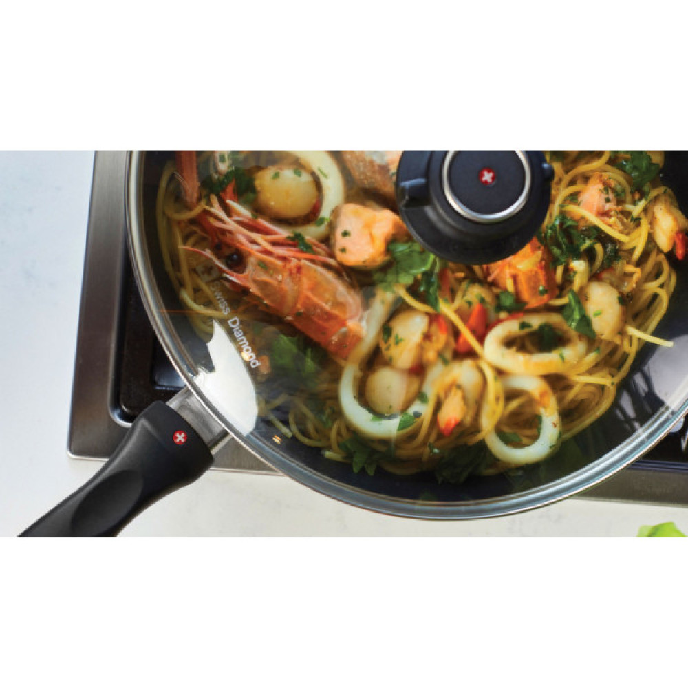 Сотейник Swiss Diamond XD Induction з ручкою 28 cм (XD6728ic)