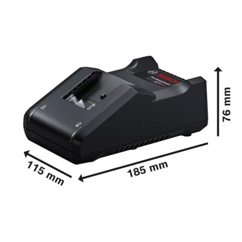 Набір акумулятора та зарядного пристрою Bosch Professional GBA, 3х18В 5А·год, ЗП GAL 18V-40 + L-Boxx 136