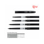 Пензлик для малювання Rosa Синтетика кругла, TRAVEL BRUSH, STREAM 158, № 2 (4823098530084)