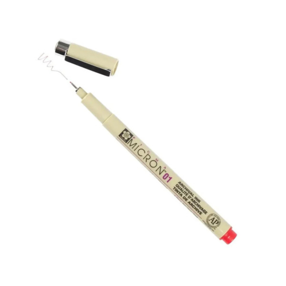 Лайнер Sakura Pigma Micron (0.1) 0,25 мм Червоний (084511306318)