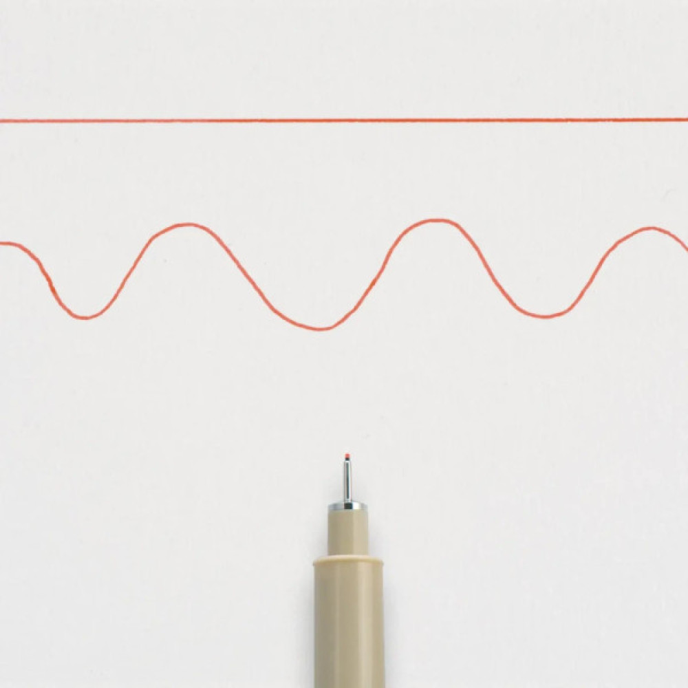 Лайнер Sakura Pigma Micron (0.1) 0,25 мм Червоний (084511306318)