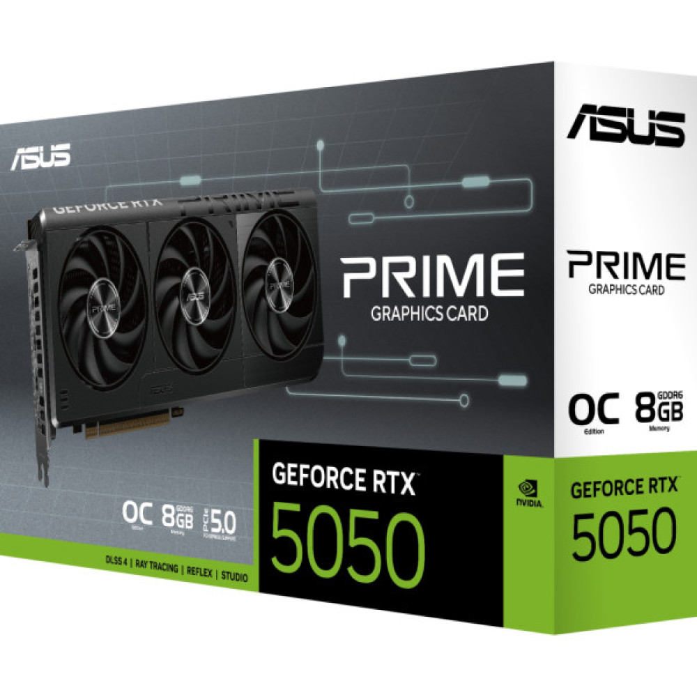 Відеокарта ASUS GeForce RTX5050 8Gb PRIME OC (PRIME-RTX5050-O8G)