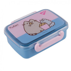Ланч-бокс дитячий Yes Pusheen 420 мл, блакитно-рожевий (708364)