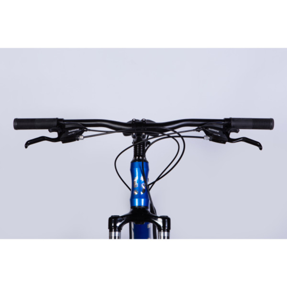 Велосипед Space 27.5" PHAETON DD FR рама-19" AL 2026 чорно-синій (OPS-SP-27.5-087)