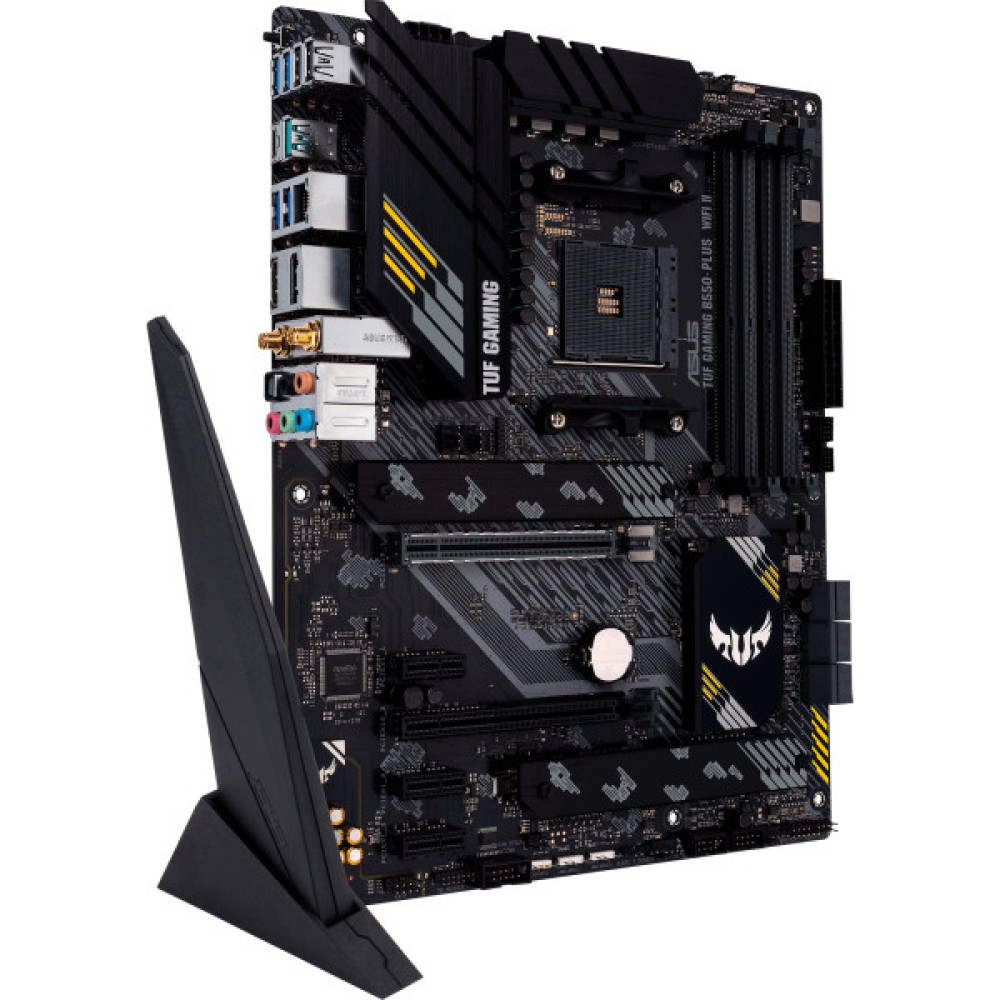 Материнcька плата ASUS TUF GAMING B550-PLUS WIFI II sAM4 B550 4xDDR4 M.2 HDMI DP Wi-Fi BT ATX