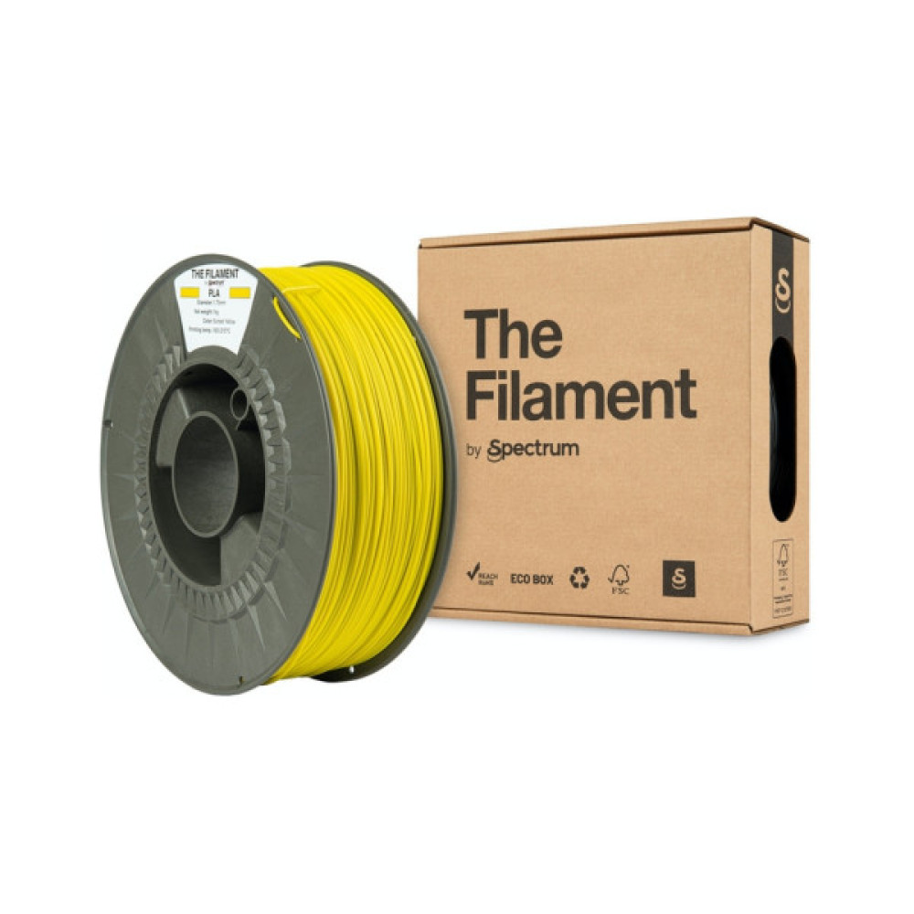 Пластик для 3D-принтера The Filament PLA 1.75mm 1kg SORBET YELLOW (TF-24011)