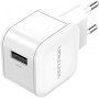 Зарядний пристрій Vention 1xUSB 18W QC3.0 White (FEKW0-EU) Зарядний пристрій Vention 1xUSB 18W QC3.0 White (FEKW0-EU)