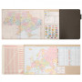 Тижневик Leo planner А5 датований 2026 "Binario", м'який, графіт, 368 сторінок (252640) Тижневик Leo planner А5 датований 2026 "Binario", м'який, графіт, 368 сторінок (252640)