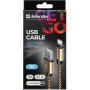 Дата кабель USB 2.0 AM to Lightning 1.0m gold Defender (87806) Дата кабель USB 2.0 AM to Lightning 1.0m gold Defender (87806)