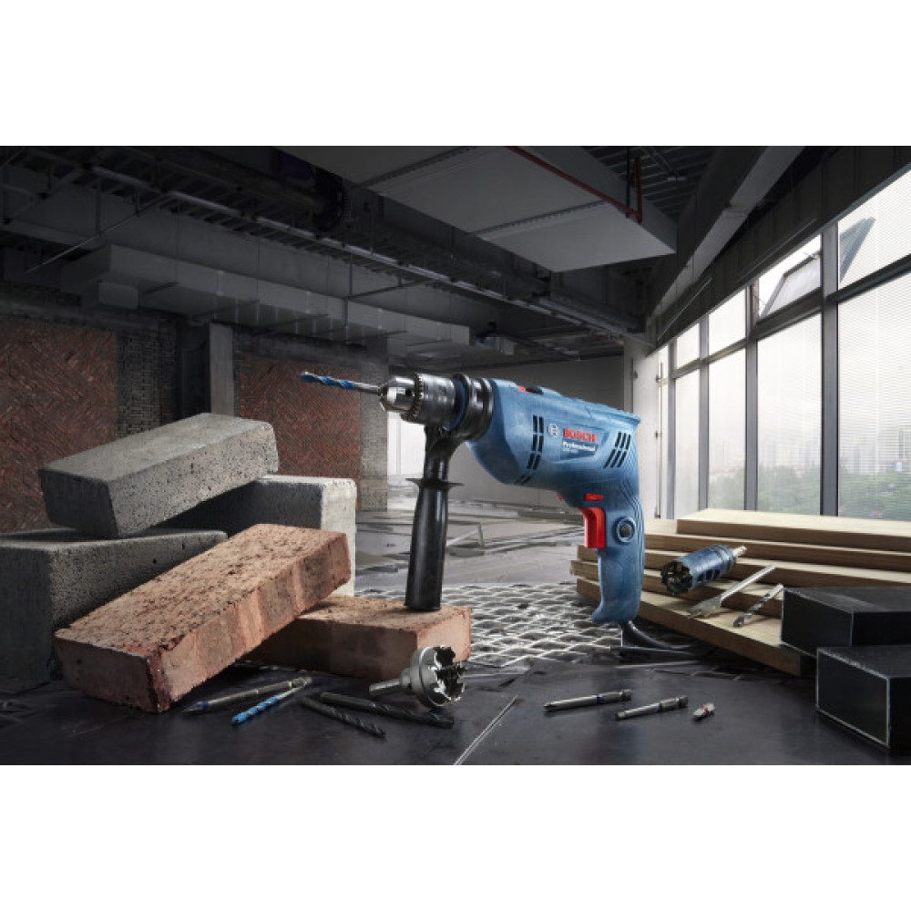 Дриль ударний Bosch Professional GSB 600 600Вт ШЗП 1-10мм 0-3000об·хв 1.7кг