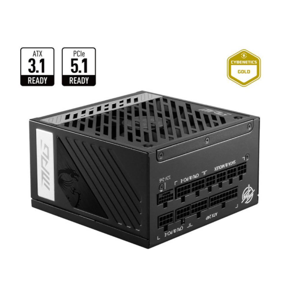 Блок живлення MSI 850W (MPG A850G PCIE5)