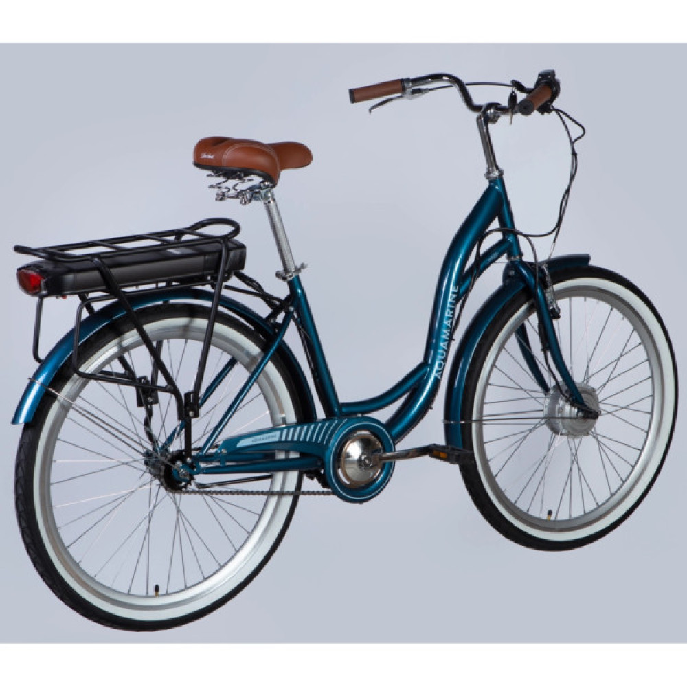 Електровелосипед Dorozhnik 26" eAQUAMARINE BH рама-17" 36B 13А*г 500Вт 2026 темно-синій (ELB-D-26-294)