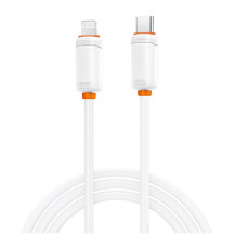 Дата кабель USB-C to Lightning 1.0m 27W white XO (XO-CB-300CL-WH)