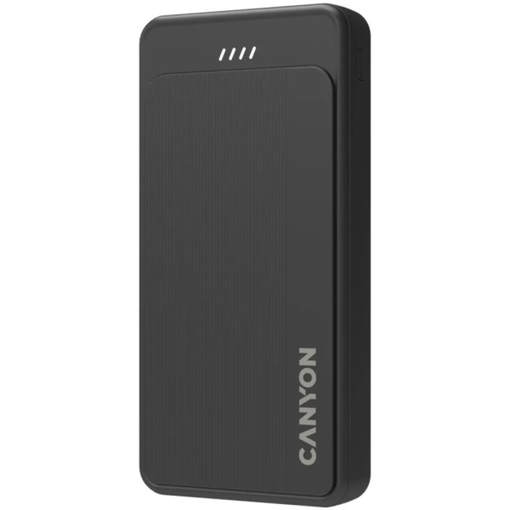 Батарея універсальна Canyon OnPower 200 20000mAh, 5В/2А, Black (CNS-CPB200B)