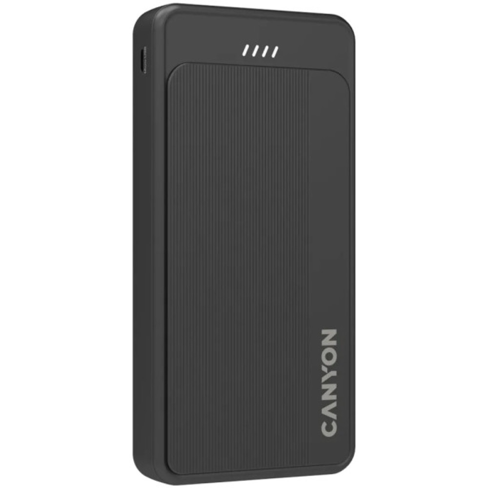 Батарея універсальна Canyon OnPower 200 20000mAh, 5В/2А, Black (CNS-CPB200B)