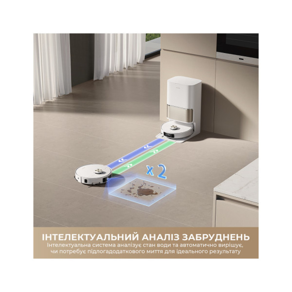Пилосос Dreame Bot L50s Pro Ultra White (RLL88HE-Wh)