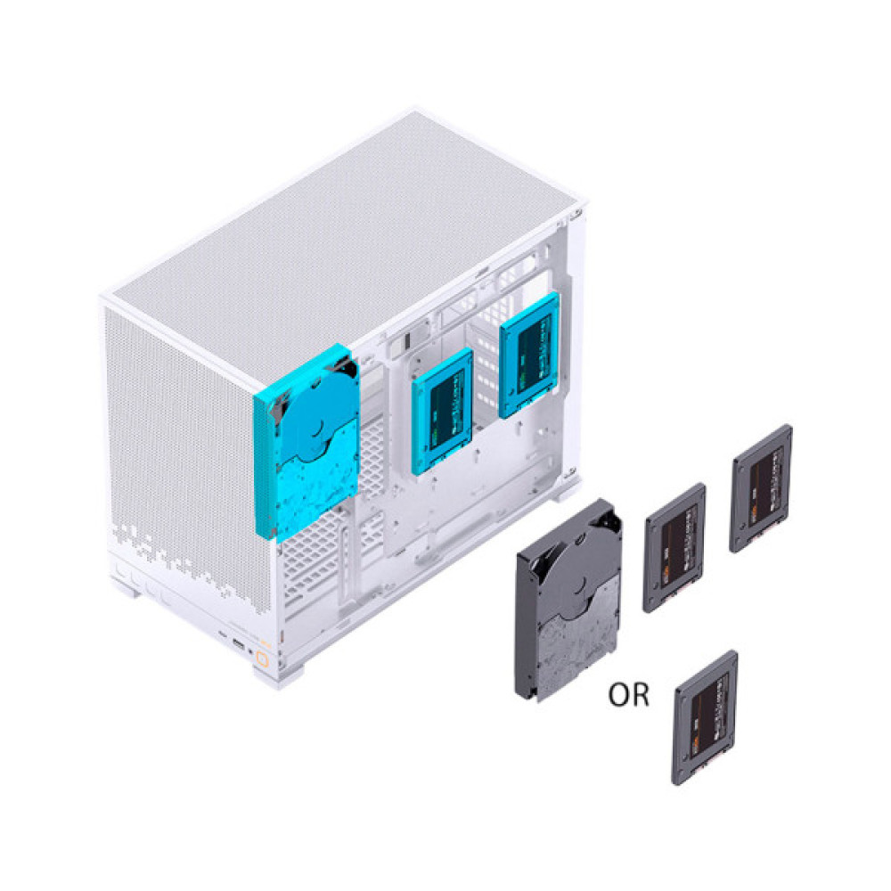 Корпус для ПК JONSBO D32 STD White