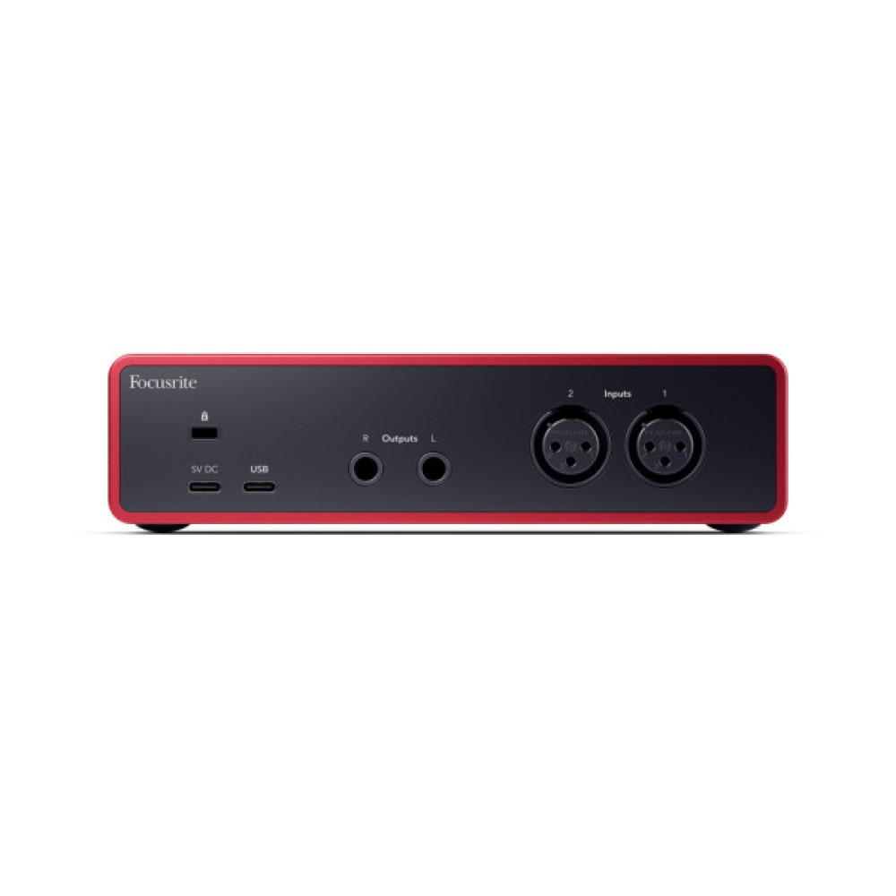 Аудіоінтерфейс Focusrite Комплект для звукозапису: аудіоінтерфейс Scarlett 2i2, мікрофон CM25 MkIII, навушники SH-450 (234620)