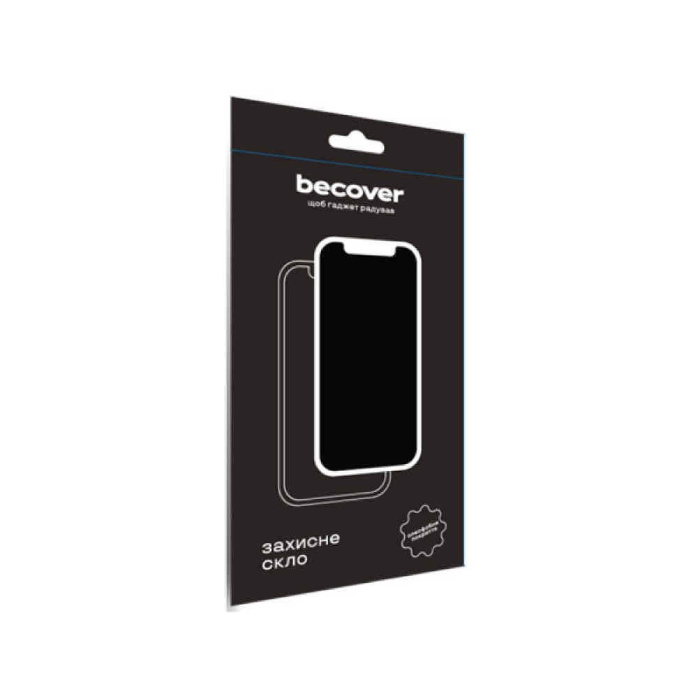 Скло захисне BeCover Xiaomi Redmi 12 Black (709610) Скло захисне BeCover Xiaomi Redmi 12 Black (709610)