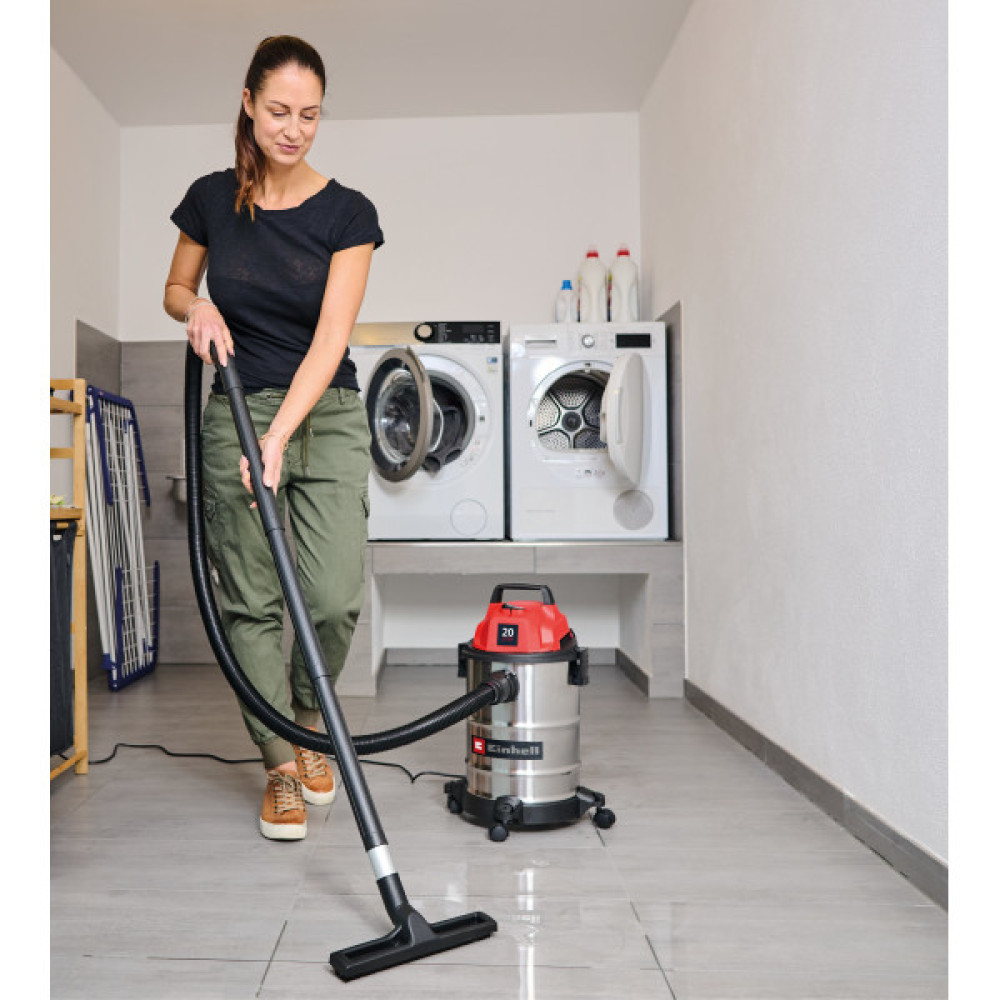 Пилосос професійний Einhell TC-VC 2045 S 900Вт 180мБар 20л шланг 1.5м 3.5кг