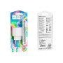 Зарядний пристрій HOCO C109A Fighter USB QC3.0 + cable Micro 5P White (6931474784827)