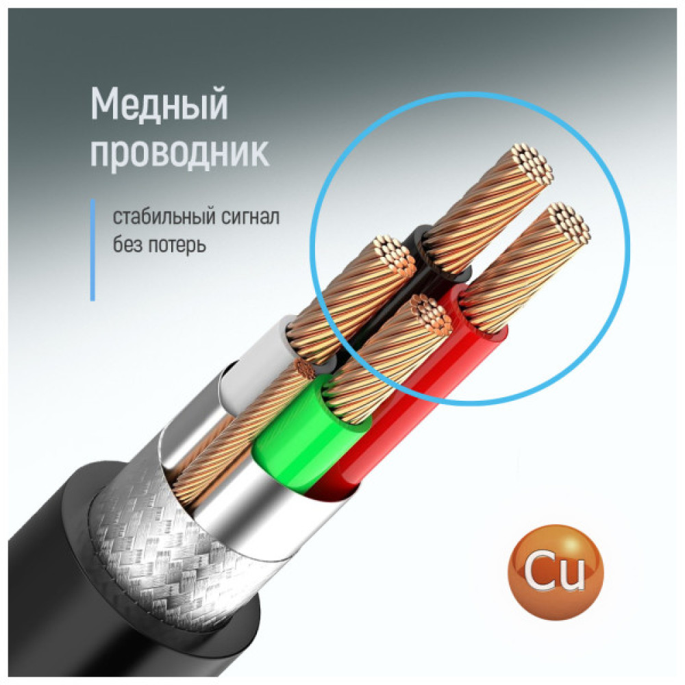 Дата кабель USB 2.0 AM/AM 1.0m black ColorWay (CW-CBUU071-BK)