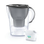 Фільтр-глечик Brita Marella Memo MXPro 2.4л (1.4л очищеної води) з картриджем графіт