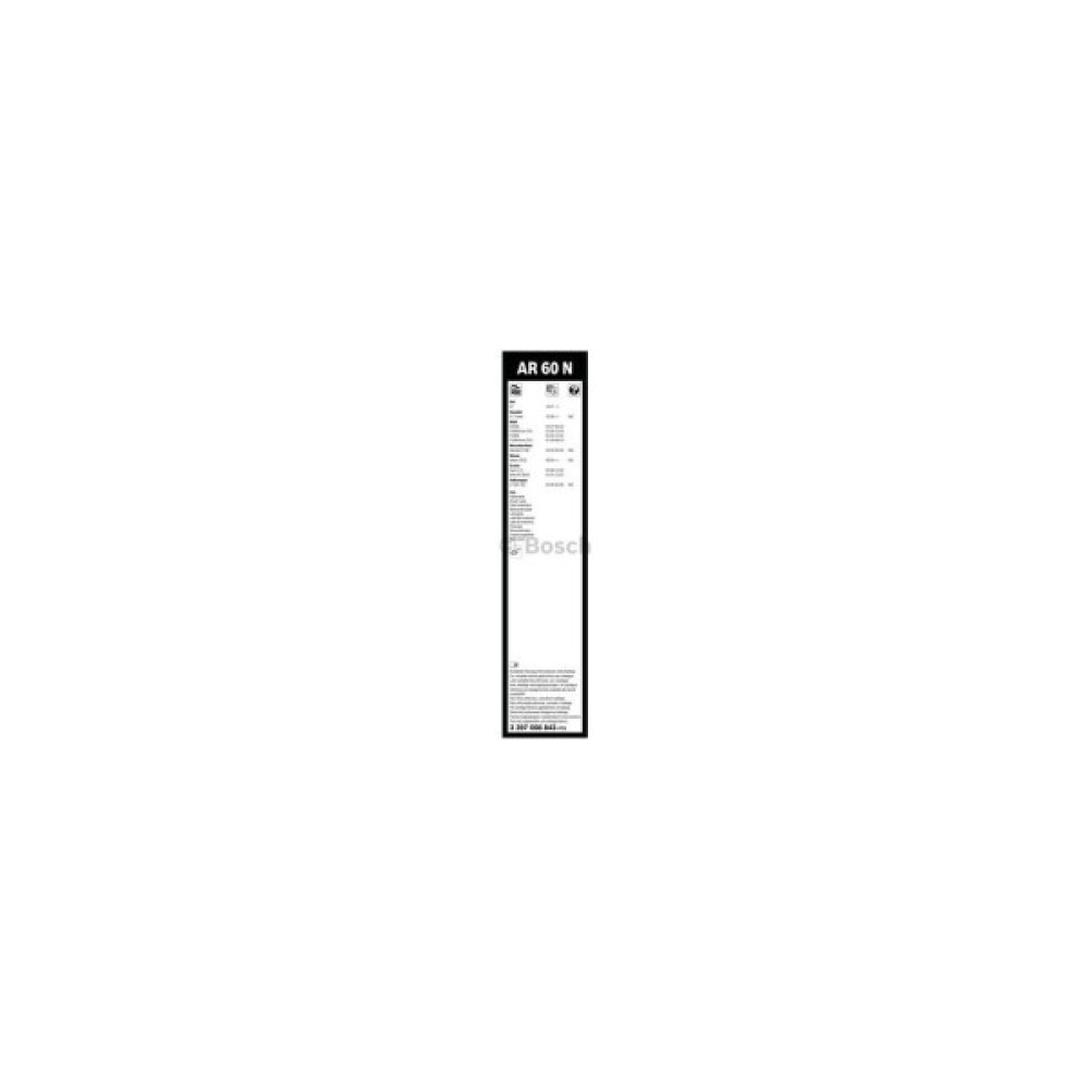 Щітка склоочисника Bosch 3 397 008 843
